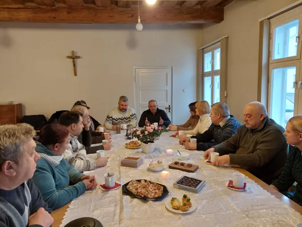 Tikšanās ar brāļiem un māsu Kristū no Ukrainas.