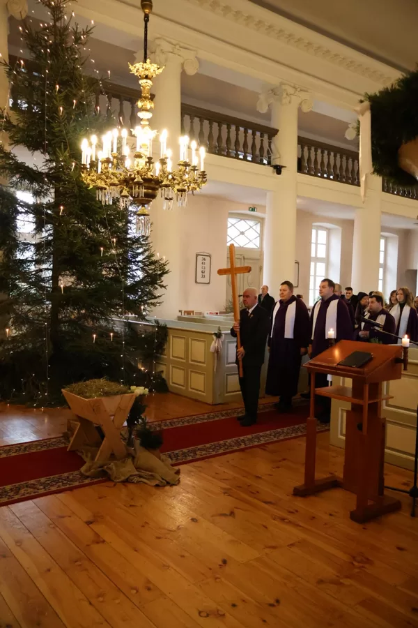 Ziemassvētku gaviles- kristības un iesvētības mūsu draudzē.
25.12.24.